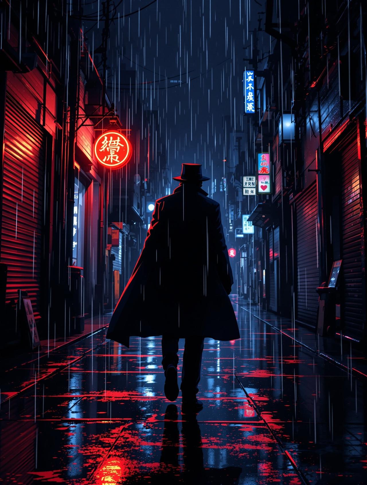 暗夜追凶录 - 夜幕降临,真相浮出水面 日漫电影 - 暗夜追凶录